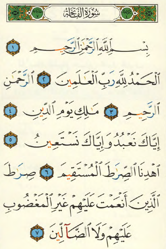 al faatihah